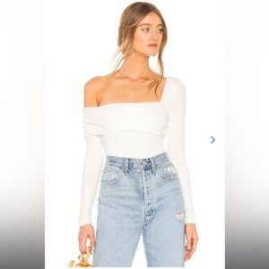 lovers and friends white florence bodysuit